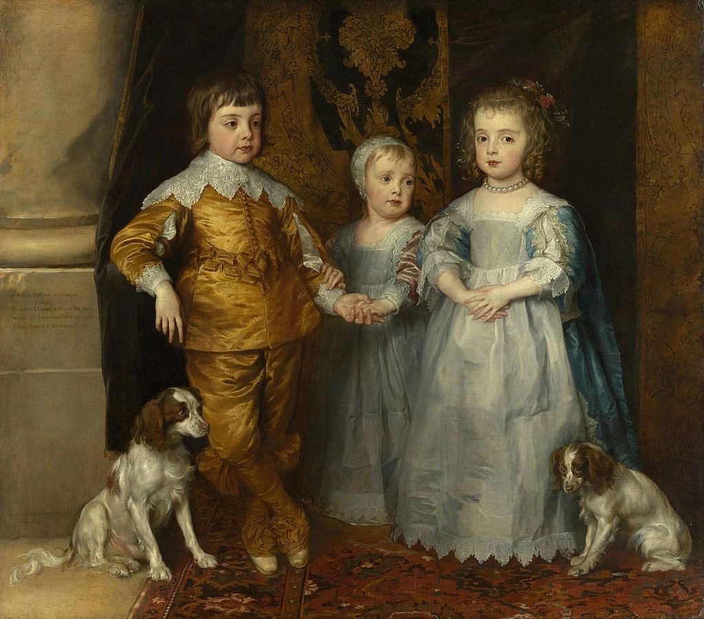 Ritratto dei tre figli maggiori di Carlo I - Royal Collection of the United Kingdom
